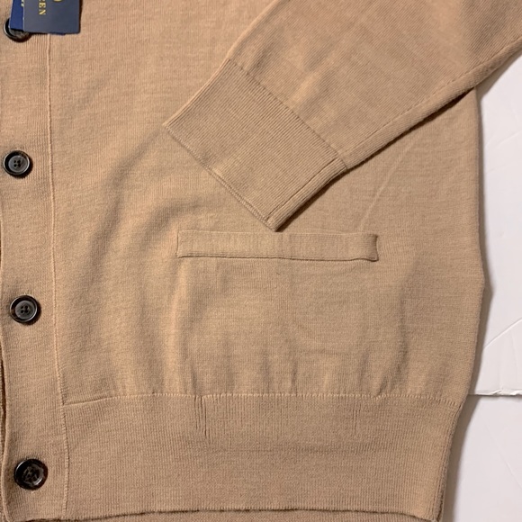 NWT Polo Ralph Lauren Merino Wool Cardigan
Logo on chest men camel size 2XL - Picture 8 of 10
